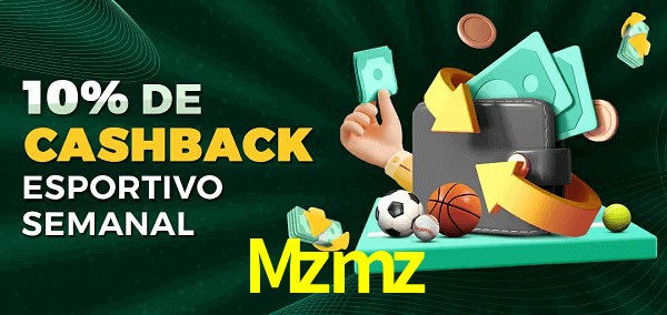 10% de bônus de cashback na Mzmz